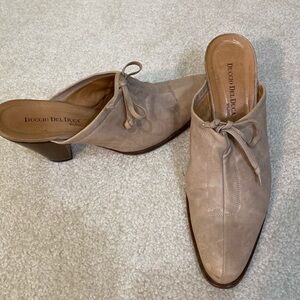 Duccio Del Duca Milano pointy slip on mules